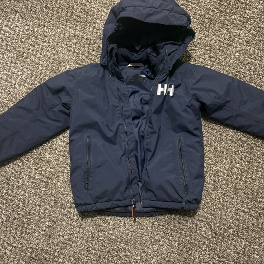Helly Hansen Dark Blue Kids Puffer Jacket